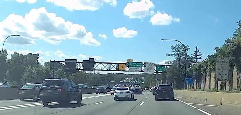Traffic Along the Long Island Expressway